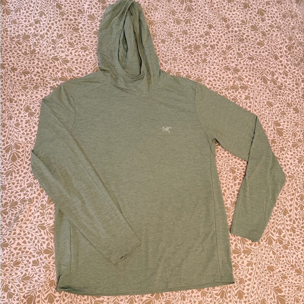 Arc'teryx Cormac Men's Green Hooded Shirt XL